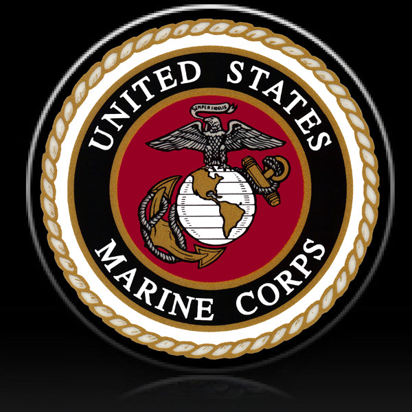 Marines full color spare tire cover