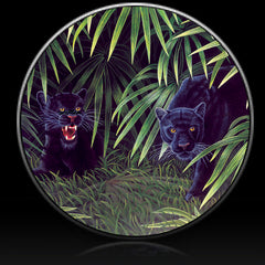 Panthers Mystical Shadows Spare Tire Cover Michael Matherly©-Custom made to your exact tire size