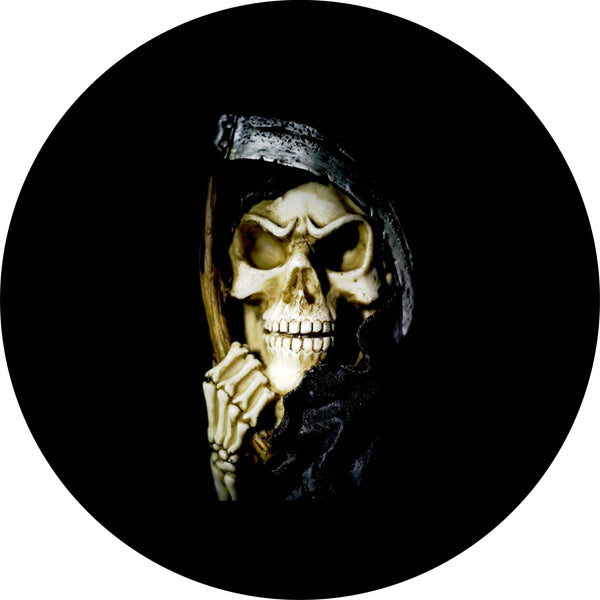 Skull Grim Reaper Spare Tire Cover-Custom made to your exact tire size