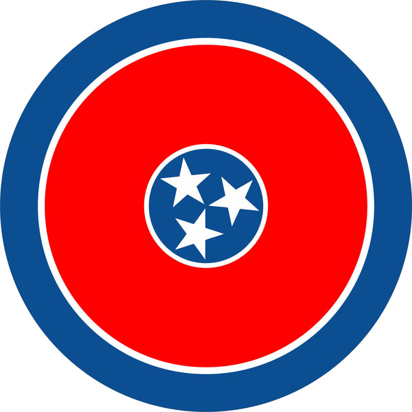 Tennessee Flag Spare Tire Cover-Custom made to your exact tire size