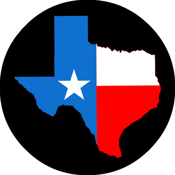 Texas Flag Spare Tire Cover-Custom made to your exact tire size