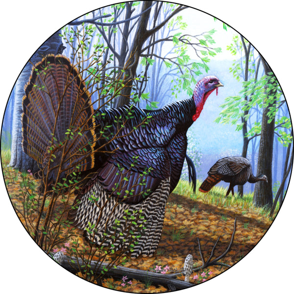 Turkey Spare Tire Cover Michael Matherly©-Custom made to your exact tire size