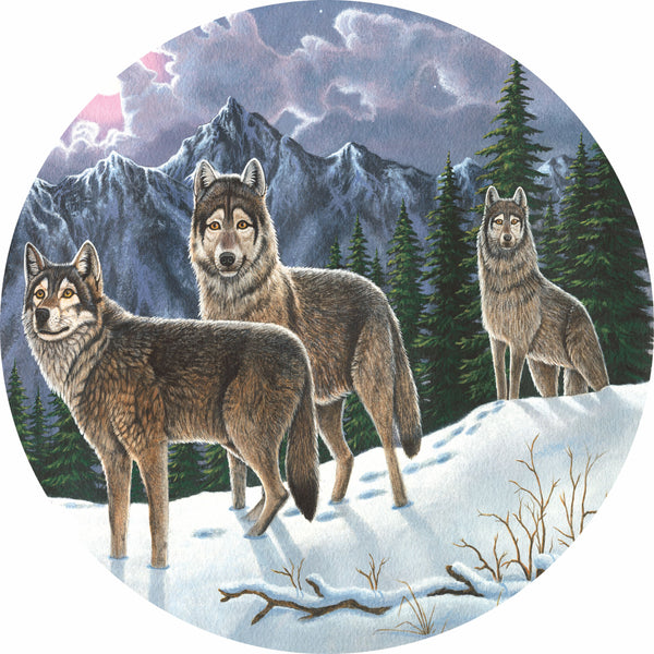 Wolf Untamed Spirits Spare Tire Cover Michael Matherly©-Custom made to your exact tire size