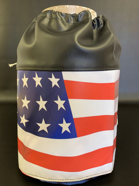 US American flag propane tank cover