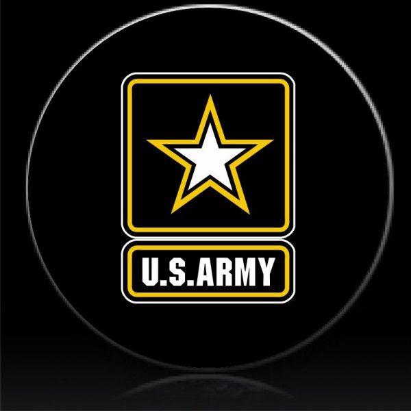 Army star spare tire cover
