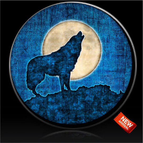 blue wolf spare tire cover