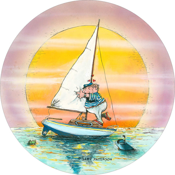 Boat Lover Spare Tire Cover Gary Patterson©-Custom made to your exact tire size