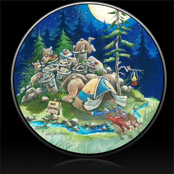 bear camp unexpected guest spare tire cover