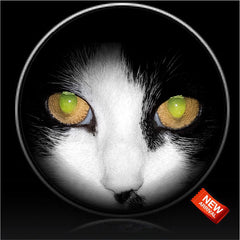 Cat Eyes Spare Tire Cover-Custom made to your exact tire size