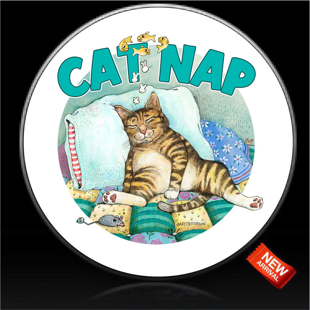 Cat nap pillows spare tire cover