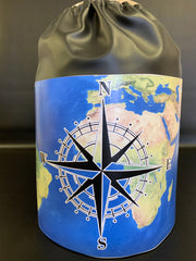 Compass Globe Full color Propane Tank Cover