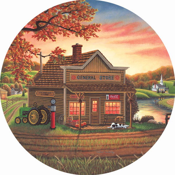 Country General Store Spare Tire Cover Michael Matherly©-Custom made to your exact tire size