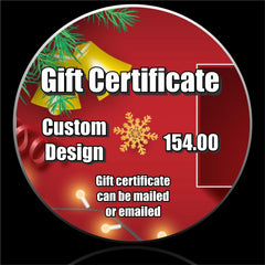 Gift Certificate for CUSTOM spare tire cover