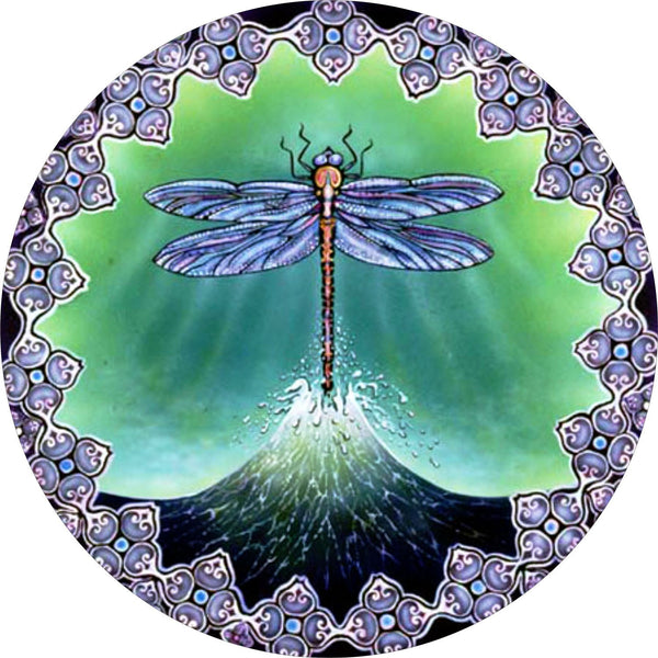 Dragonfly Escape Spare Tire Cover Mike Dubois©-Custom made to your exact tire size