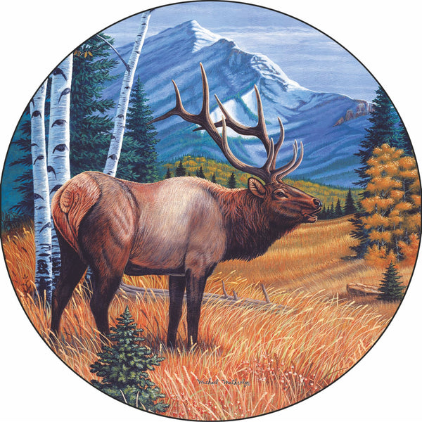 Elk Caretaker Spare Tire Cover Michael Matherly©-Custom made to your exact tire size