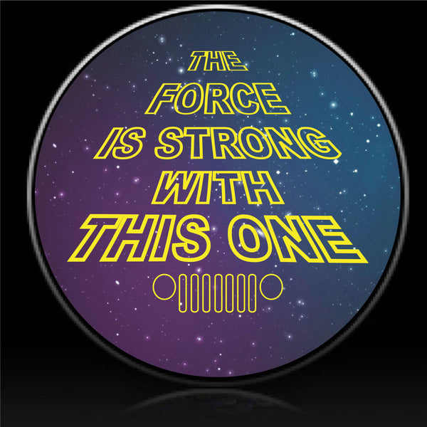 Force is strong spare tire cover
