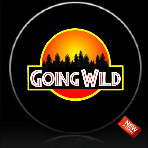 Going wild spare tire cover