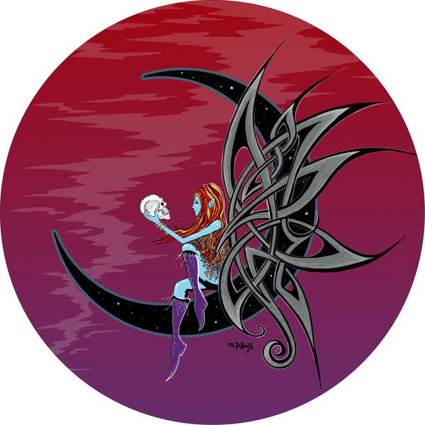 Gothic Fairy Spare Tire Cover Mike Dubois©-Custom made to your exact tire size