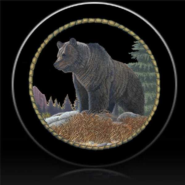 Grizzly bear spare tire cover