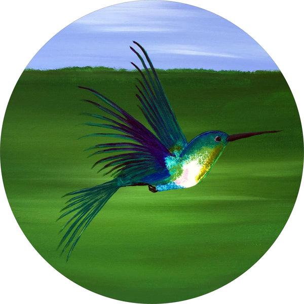 Hummingbird Spare Tire Cover-Custom made to your exact tire size