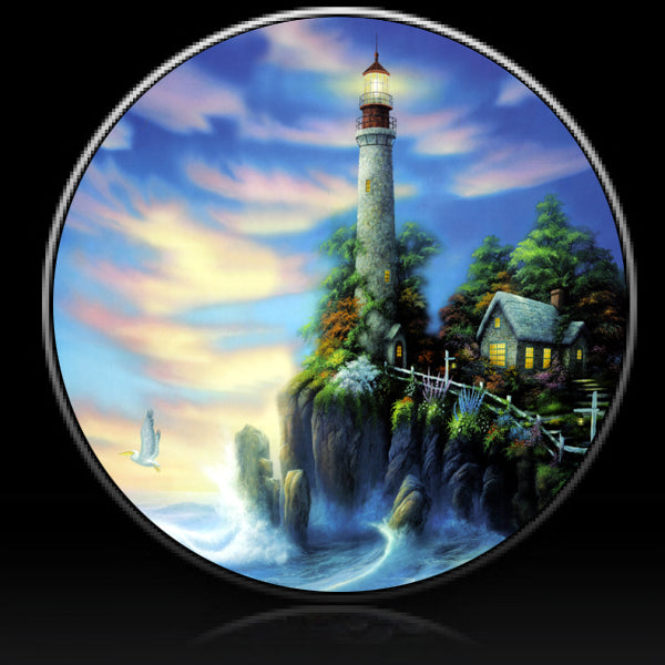 Lighthouse  spare tire cover