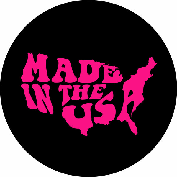 Made in the USA PINK Spare Tire Cover-Custom made to your exact tire size