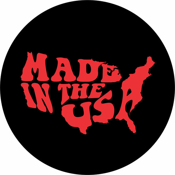 Made in the USA RED Spare Tire Cover-Custom made to your exact tire size