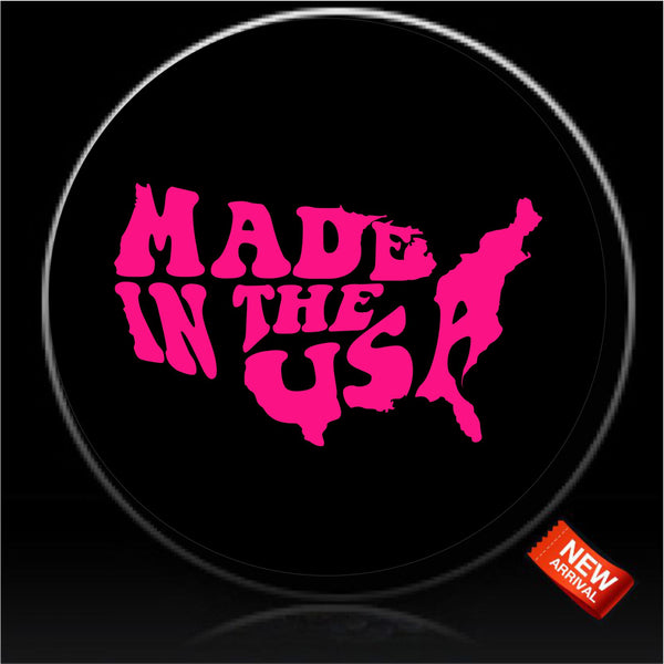 Made in the USA Art spare tire cover