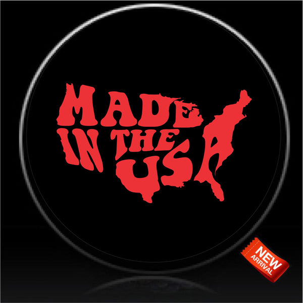 Made in the USA Art spare tire cover