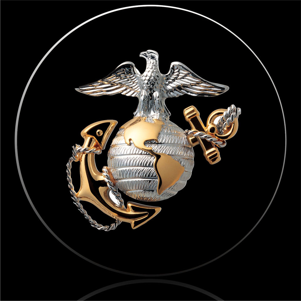 Marine gold crest spare tire cover