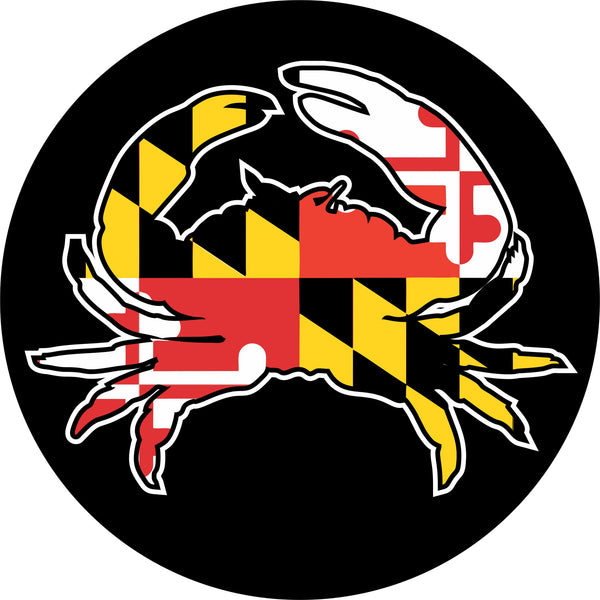 Maryland Crab Spare Tire Cover-Custom made to your exact tire size