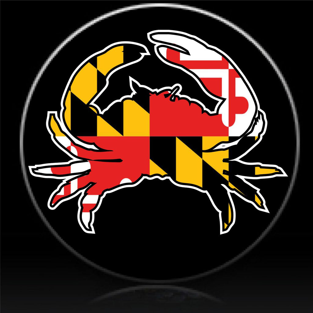 Maryland crab spare tire cover