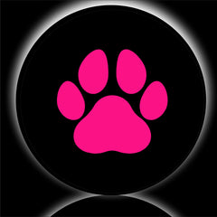 Paws Pink Spare Tire Cover-Custom made to your exact tire size