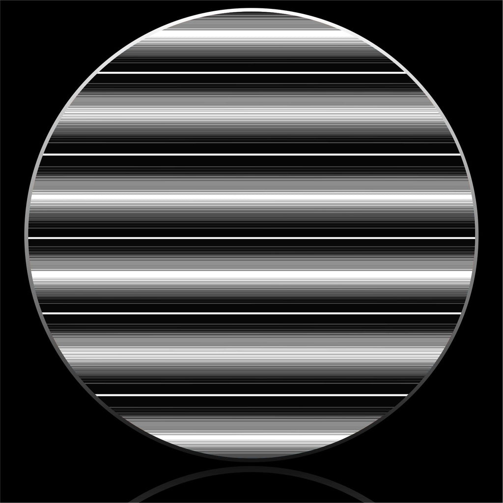 Poncho Southwestern grey stripe