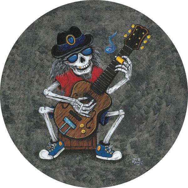 Skeleton Guitar Spare Tire Cover-Custom made to your exact tire size