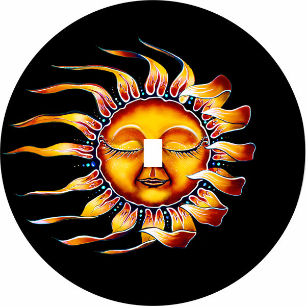 Sun Sleeping Spare Tire Cover Mike Dubois©-Custom made to your exact tire size