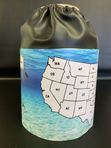 State Map Propane Tank Cover