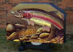 Trout BBQ Grill Cover Custom Made For Any Size Grill