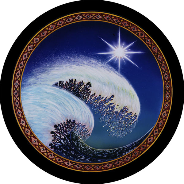 Ocean Wave Spare Tire Cover Mike Dubois©-Custom made to your exact tire size